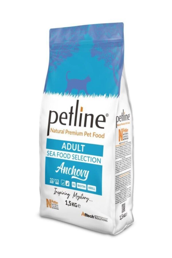 PETLINE ADULT CAT FOOD SEA FOOD FLAVOUR