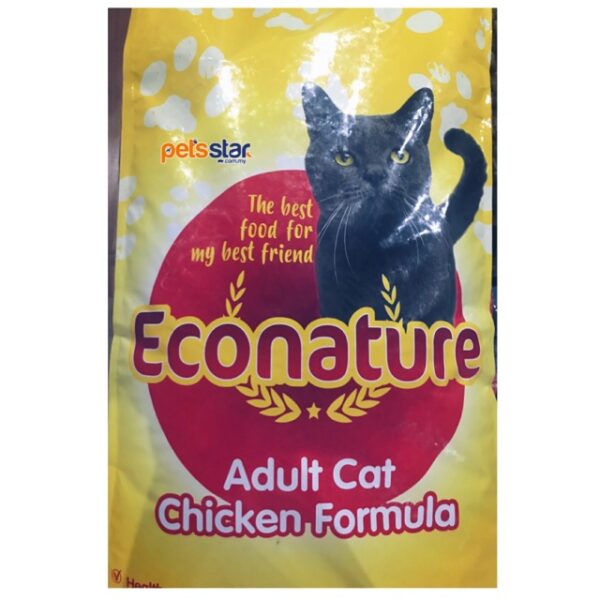 Econature Adult cat food chicken flavor-15kg