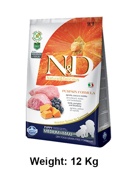 ND GRAIN FREE PUPPY FOOD 12 KG